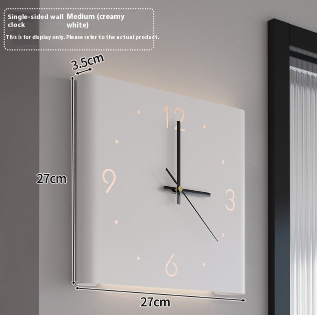 Crystal Stickers Wall Clocks