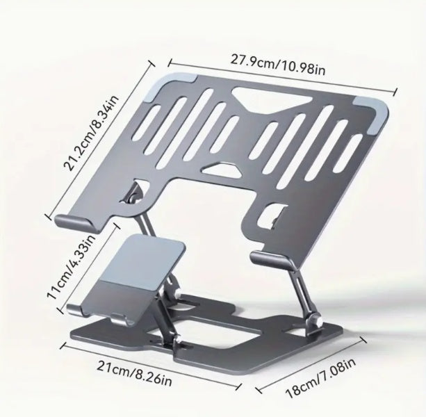 Crystal Metal Laptop Stand