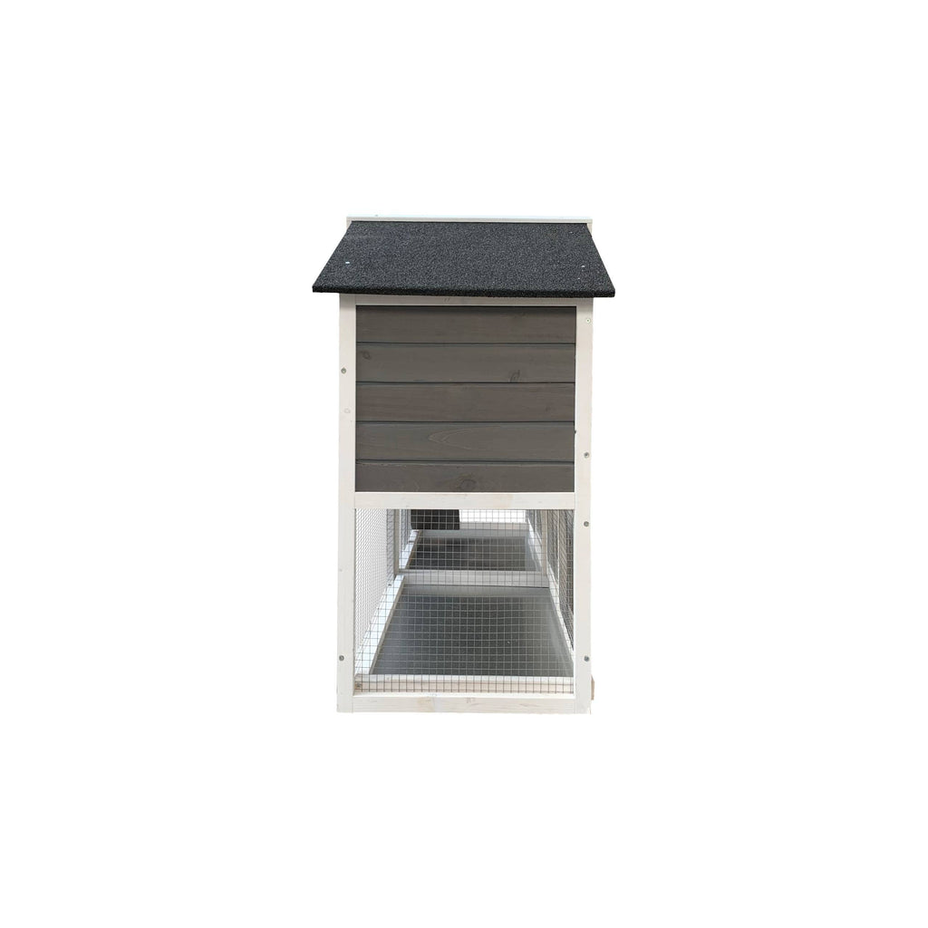 Crystal  Outdoor Rabbit Hutch With Running Cage