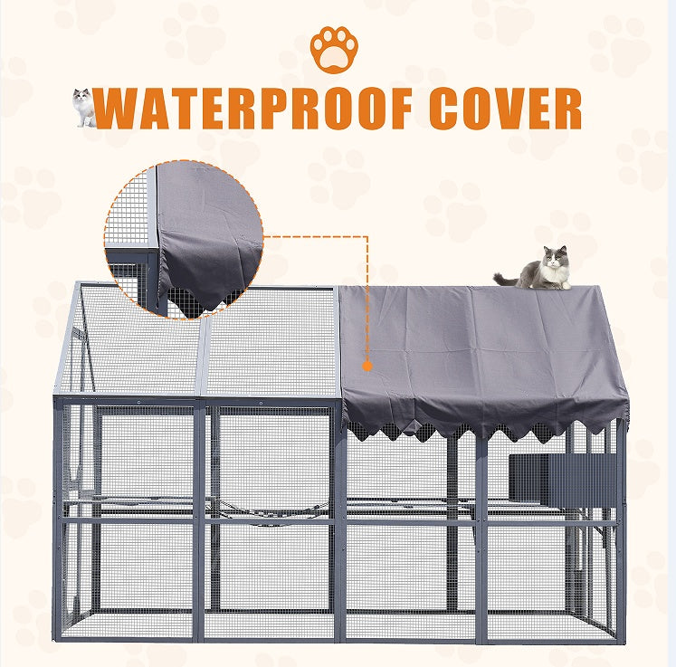 Crystal Outdoor Cat House