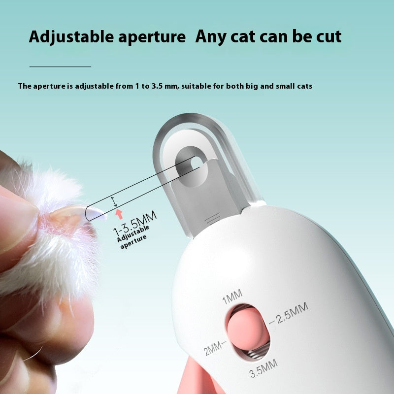 Crystal Cat Nail Scissors