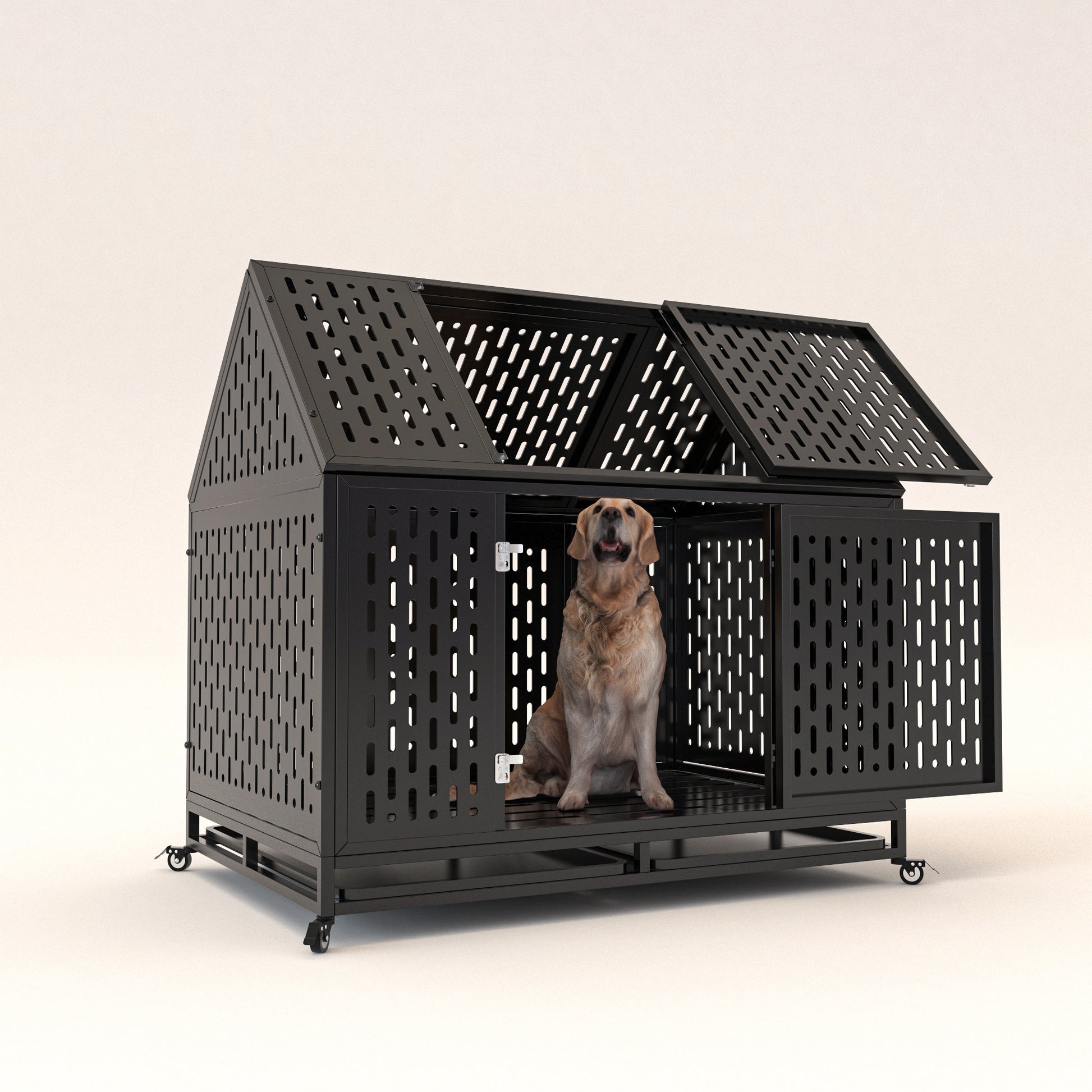 Crystal  Heavy Duty Dog Crate