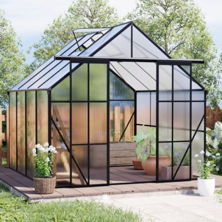 Crystal  Walk-in Greenhouses For Outdoor Backyard In All Season