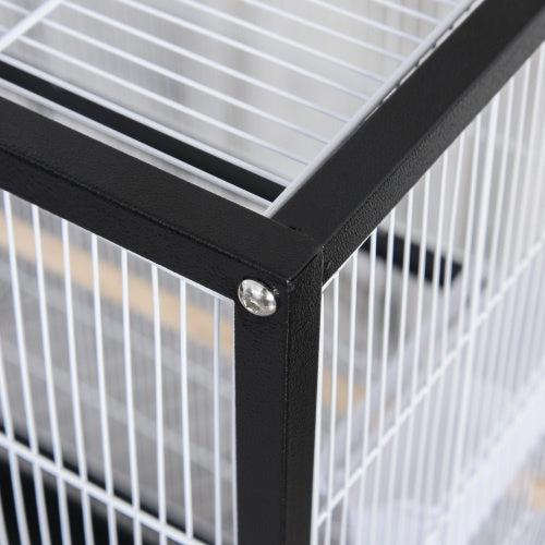 Crystal  Bird Cage And Accessories
