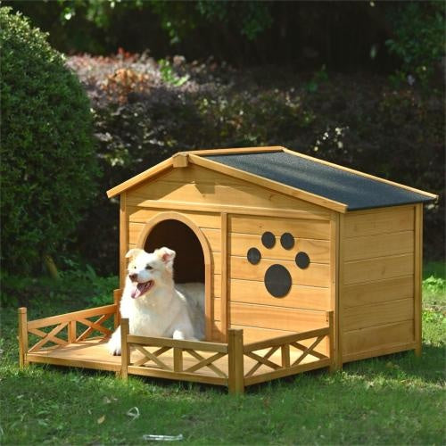 Crystal  Wooden Dog House