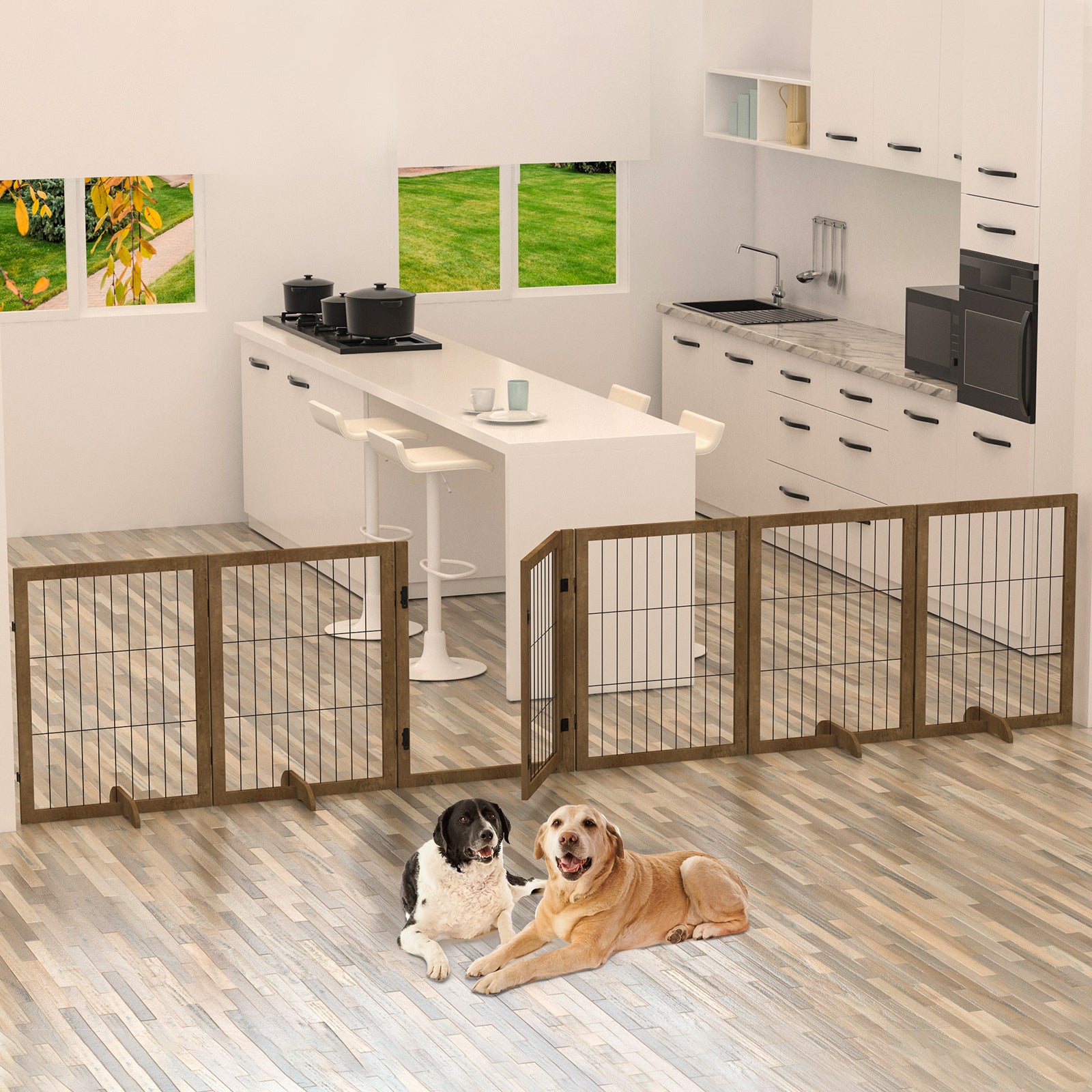 Crystal  Dog Fence Barrier