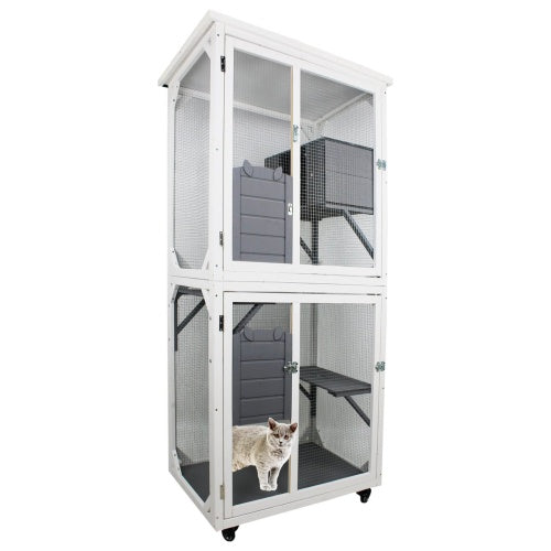 Crystal Outdoor &  Indoor Cat Pet Climbing Frame