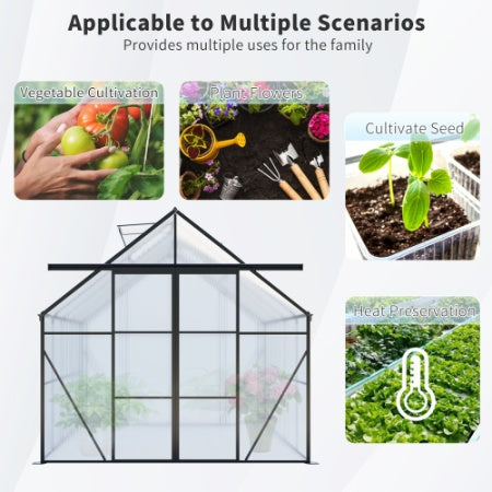 Crystal  Walk-in Greenhouses