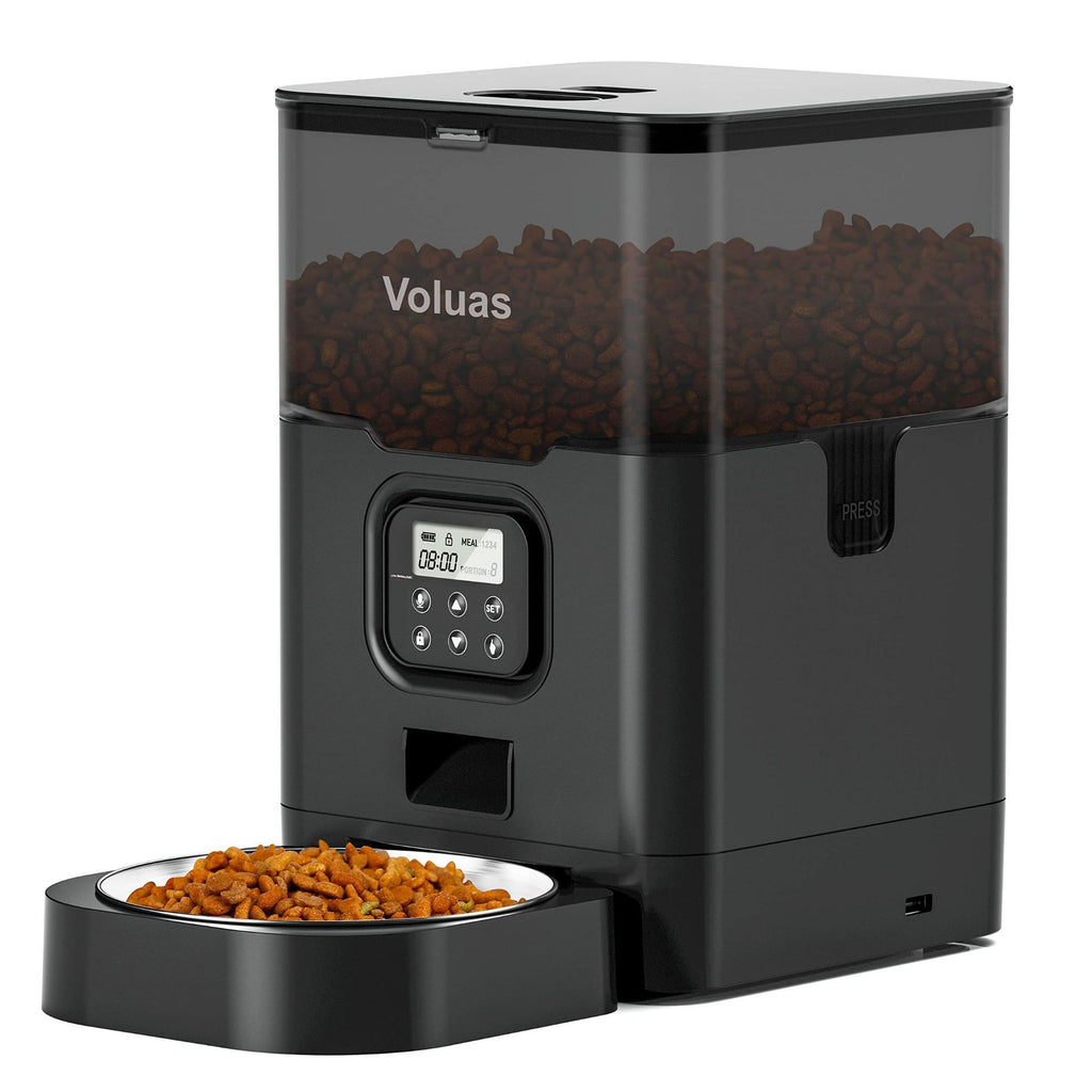 Crystal Pet Intelligent Automatic Double Meal Feeder