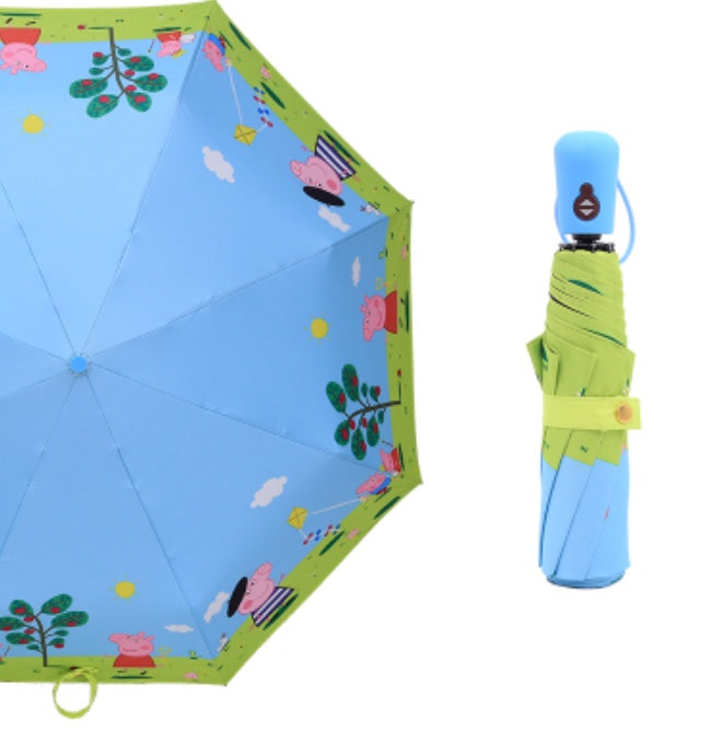 Crystal automatic children's umbrella