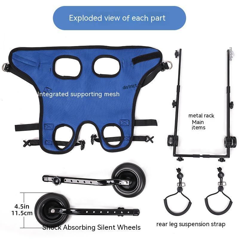 Crystal Pet Disabled Dog Wheelchair Scooter
