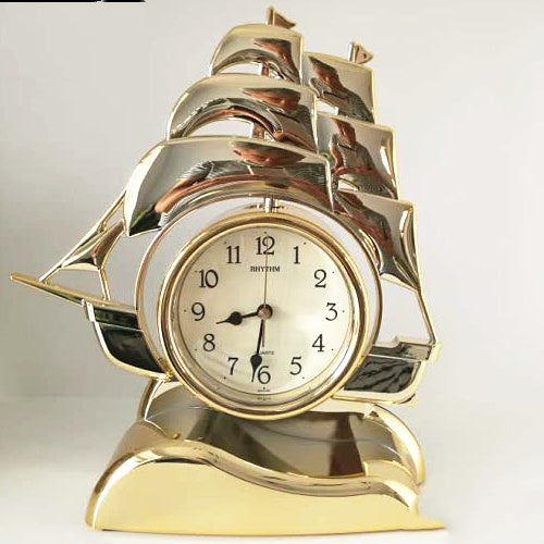 Crystal Sailboat Modeling Desk Clock