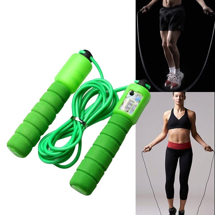 Skipping Rope With Counter Adjustable Length