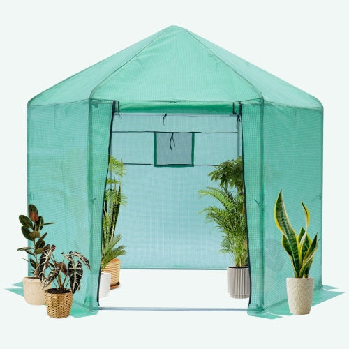 Crystal Walk In Greenhouse