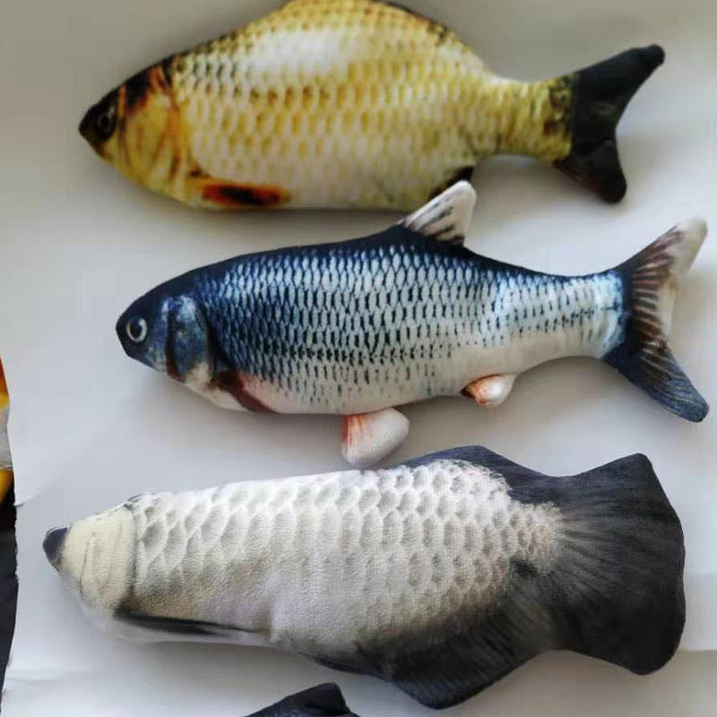 Crystal  Electric Fish Toy