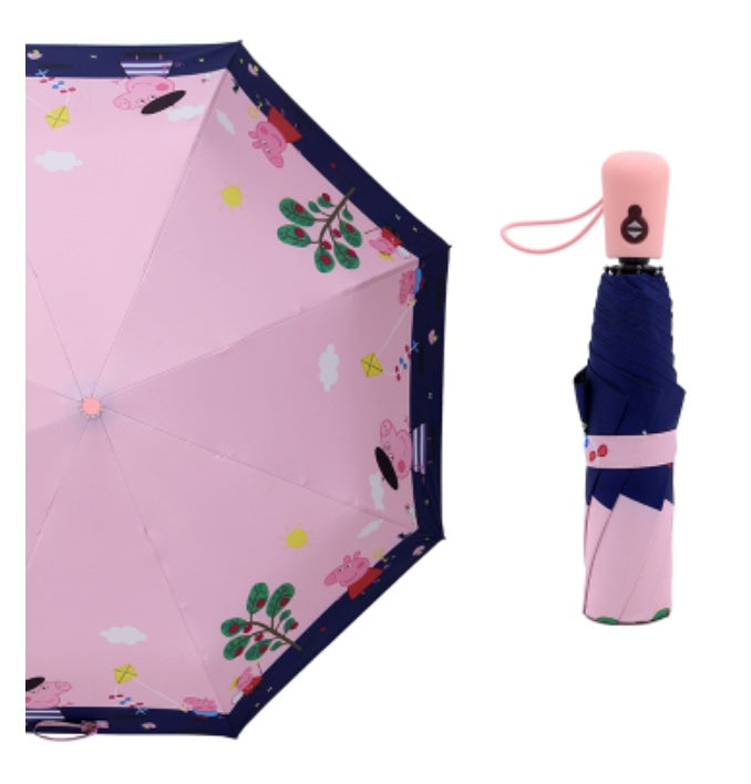 Crystal automatic children's umbrella