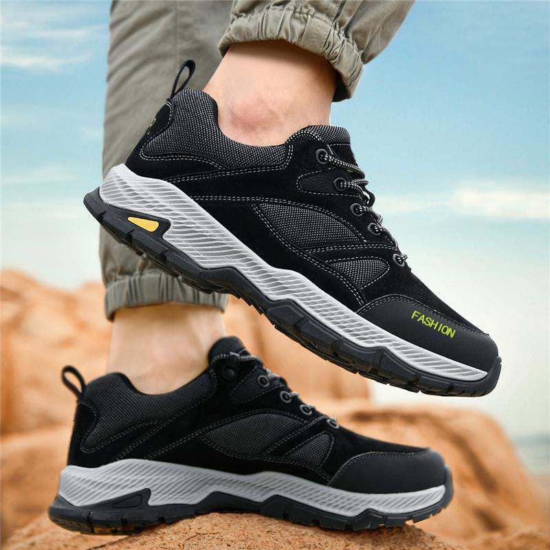 Crystal Men's Sports Fashionable Outdoor Platform Hiking Shoes