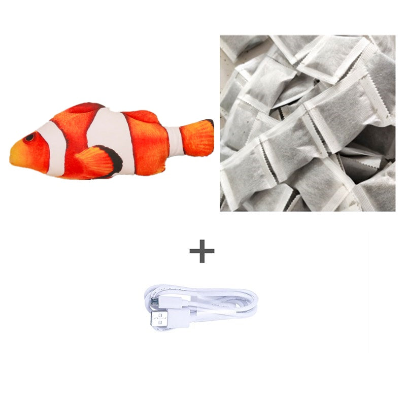 Crystal  Electric Fish Toy