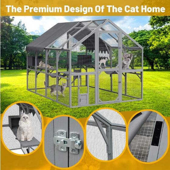 Crysta; Cat Enclosures
