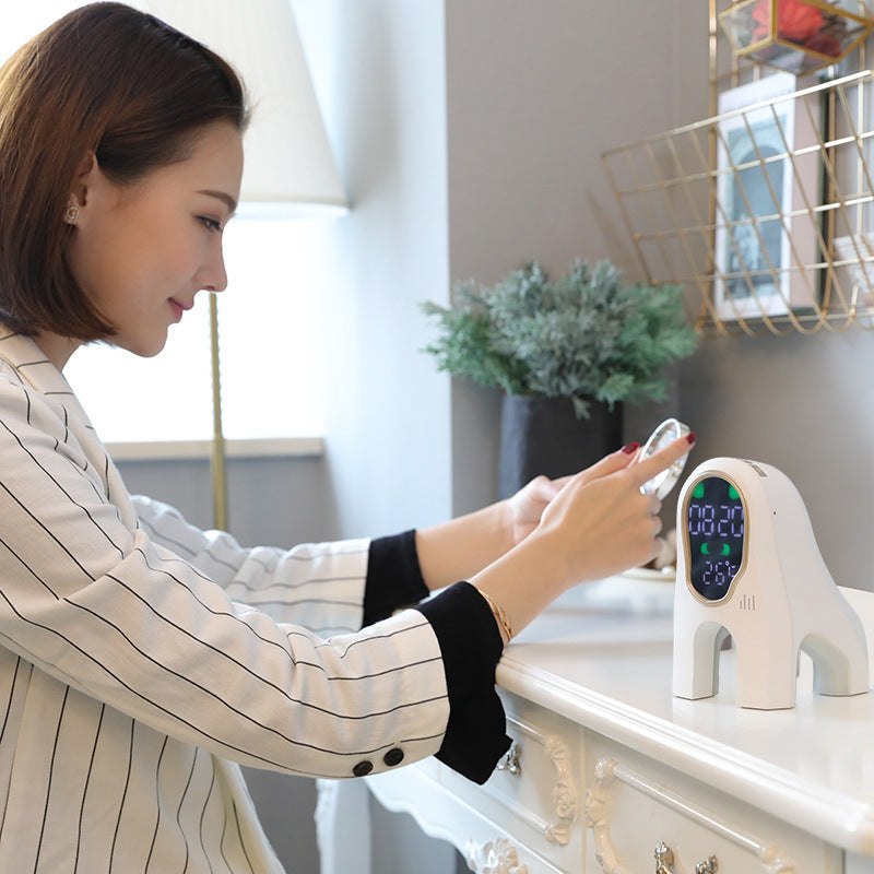 Crystal Silence Sensor  Alarm Music Clock