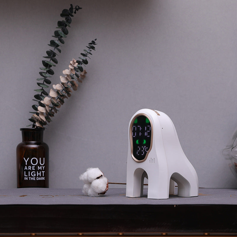 Crystal Silence Sensor  Alarm Music Clock