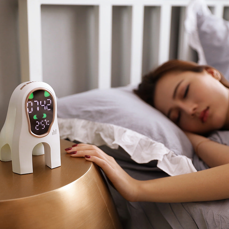 Crystal Silence Sensor  Alarm Music Clock