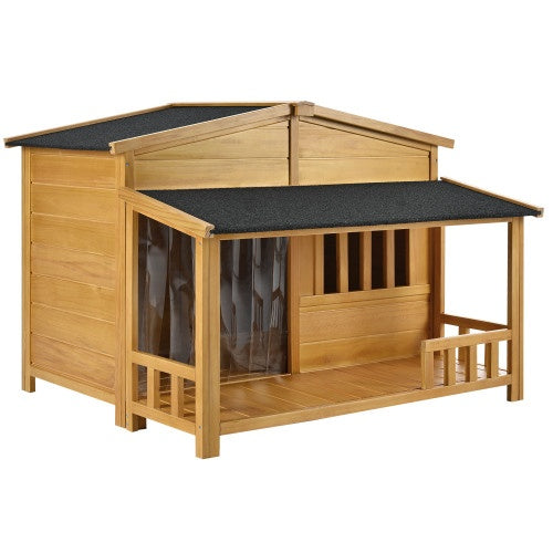 Crystal  Pet Kennel With Porch
