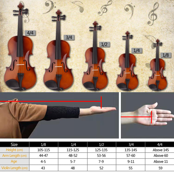 Natural Color Violin