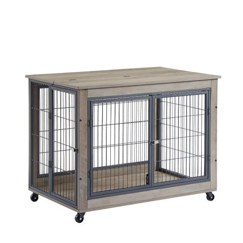 Crystal Dog Cage Side Table