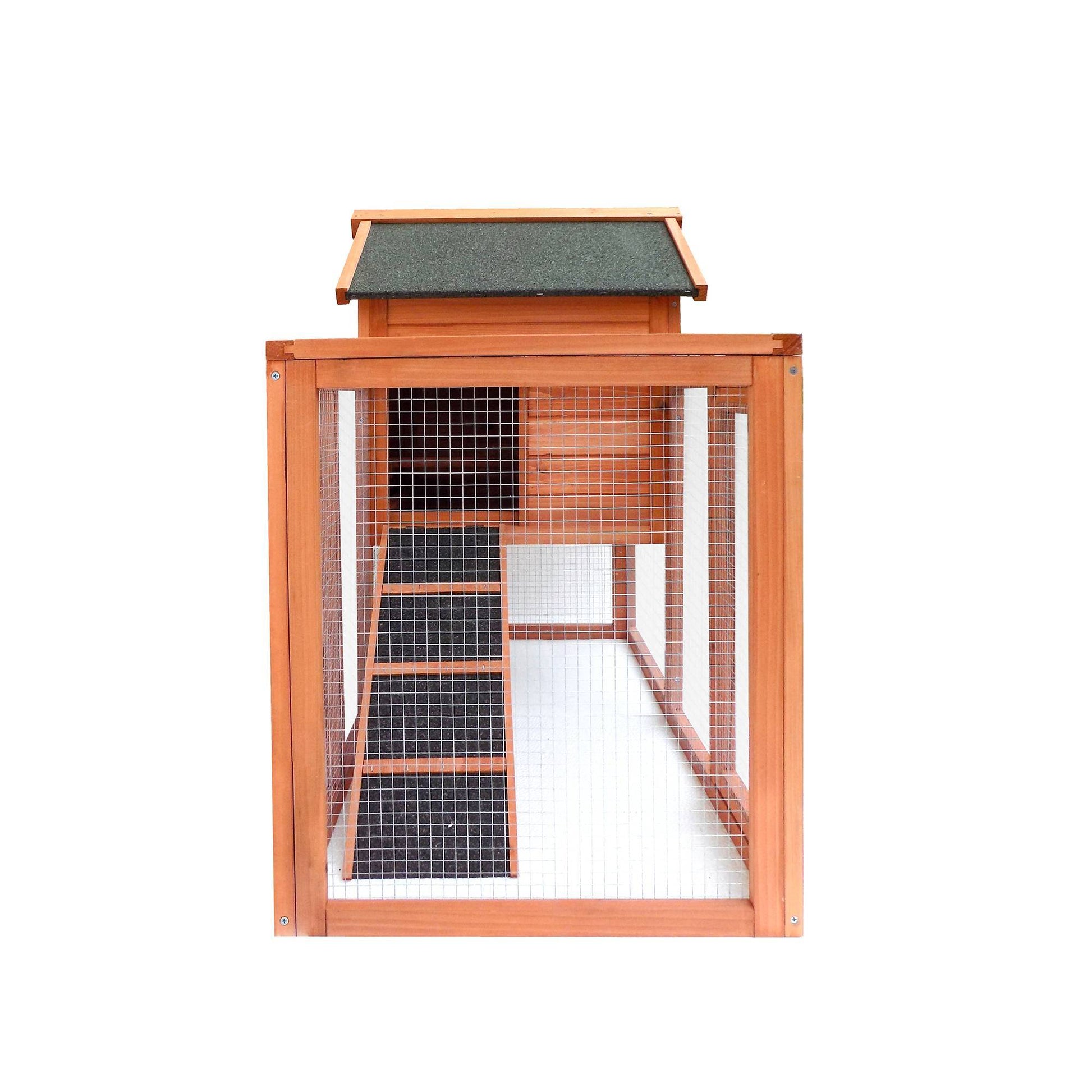 Crystal  Wooden Rabbit House &Chicken Coop Kennels