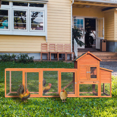 Crystal Outdoor Chicken Coop