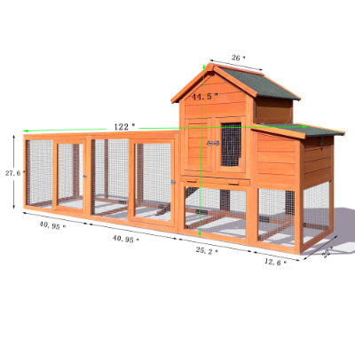 Crystal Outdoor Chicken Coop