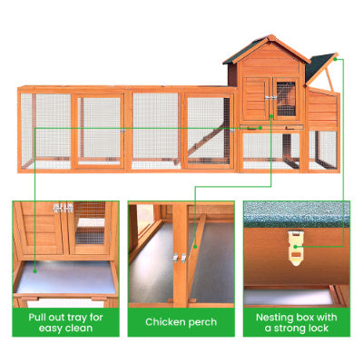 Crystal Outdoor Chicken Coop