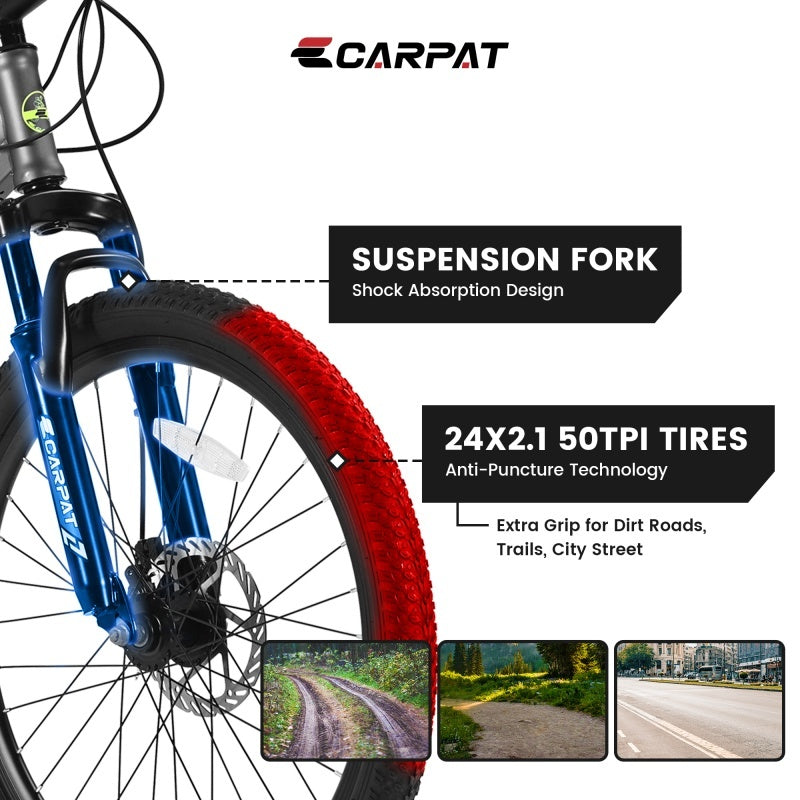 Mountain Bike, With Dual Disc