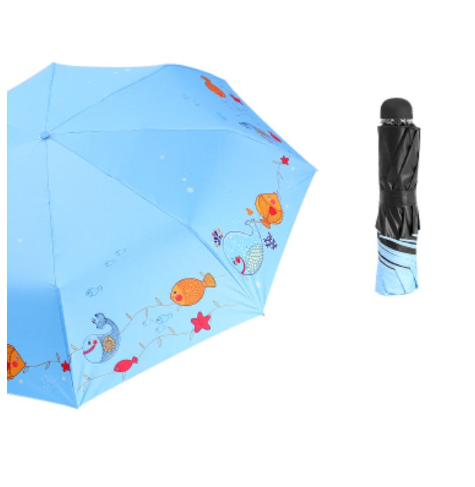 Crystal automatic children's umbrella