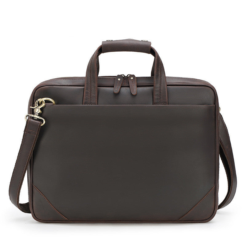 Crystal  Men's Ultra-thin Business Handbag