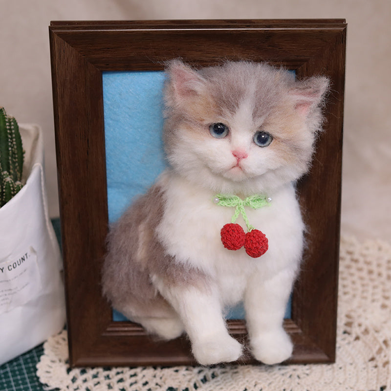Crystal Wool Felt Imitation Pet Custom Commemorative Gift