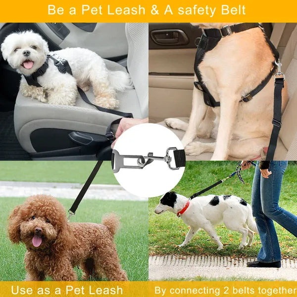 Crystal  Dog Seat Belt