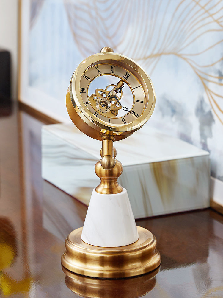 European Retro Table Clock