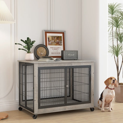 Crystal Dog Cage Side Table