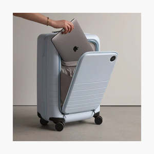 Crystal Canadian Front Open Lid Pull-rod Boarding Box