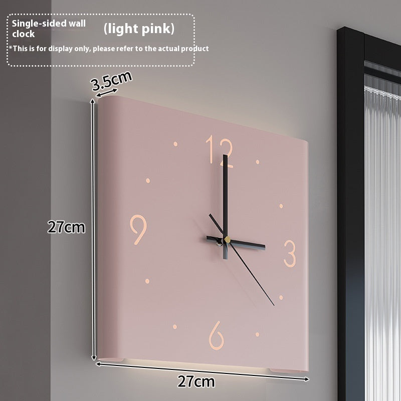 Crystal Stickers Wall Clocks
