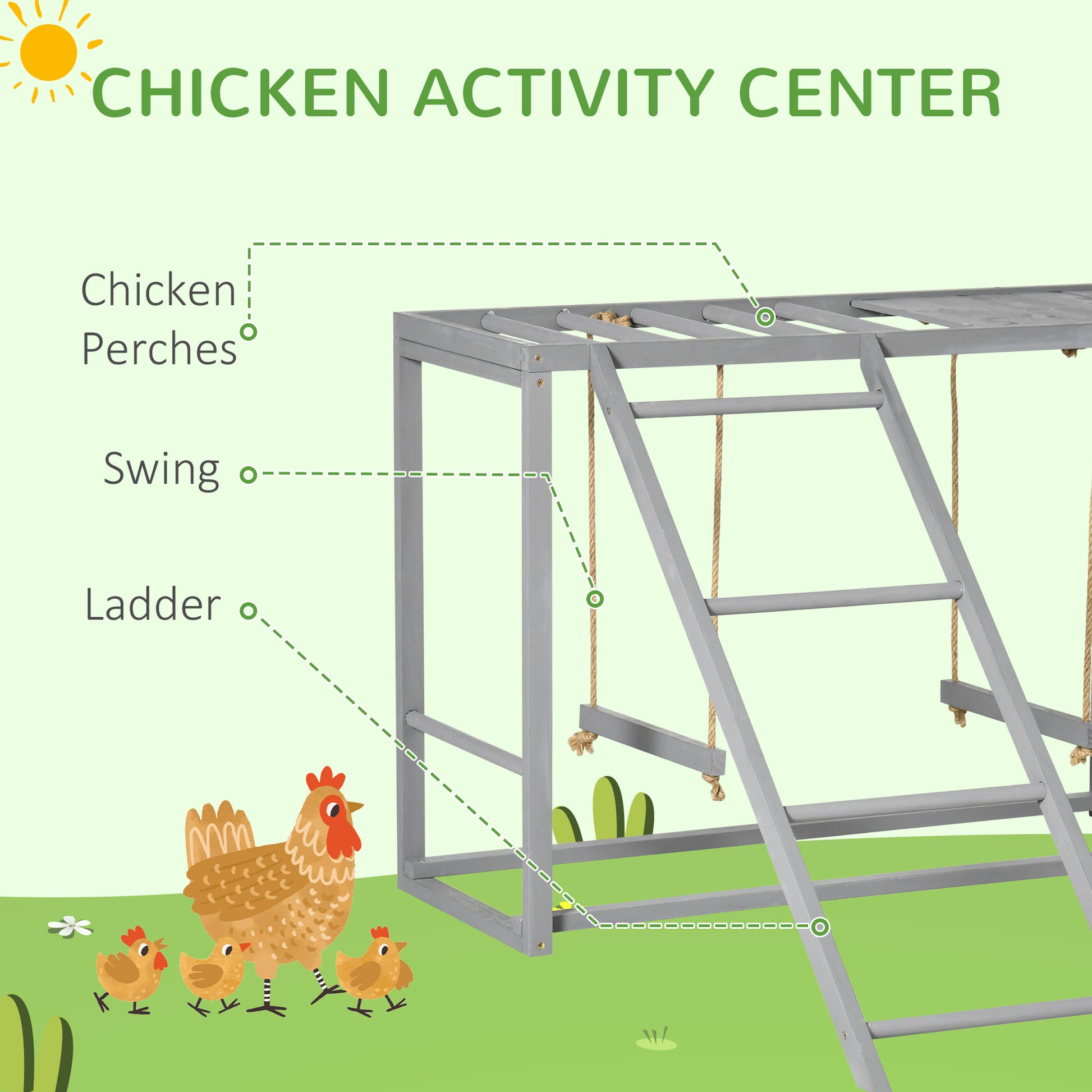 Crystal Chicken Coop Accessory
