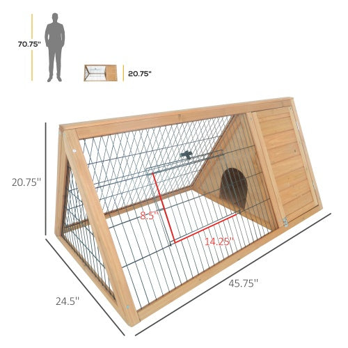 Crystal  Outdoor Rabbit & Small Animal Cage