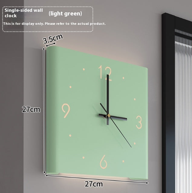 Crystal Stickers Wall Clocks