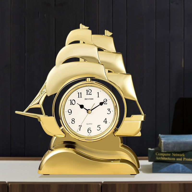 Crystal Sailboat Modeling Desk Clock
