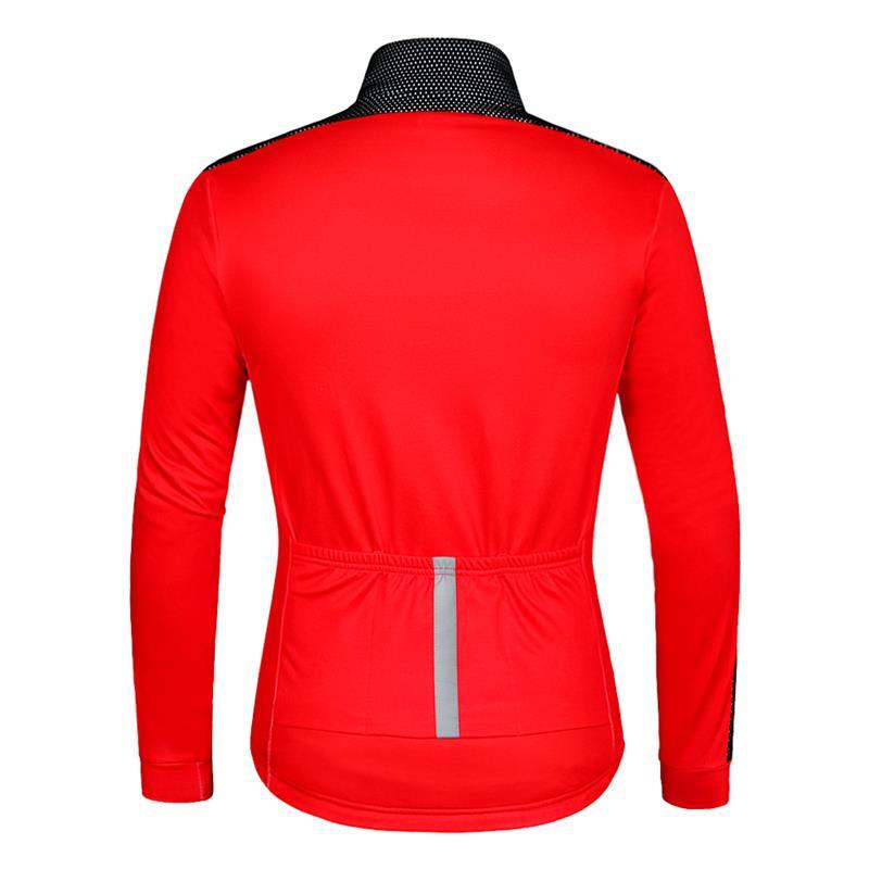 Crystal Autumn and winter cycling wear fleece warm jacket