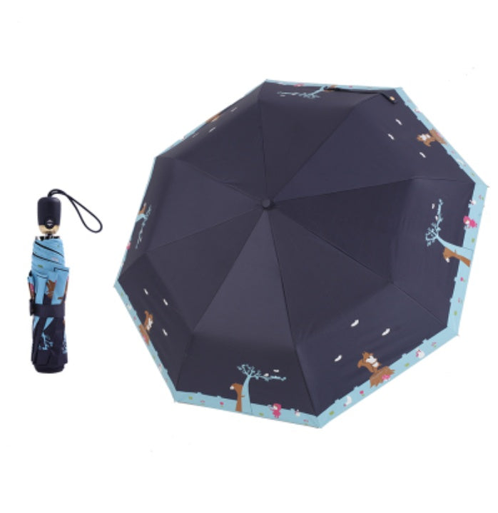 Crystal automatic children's umbrella