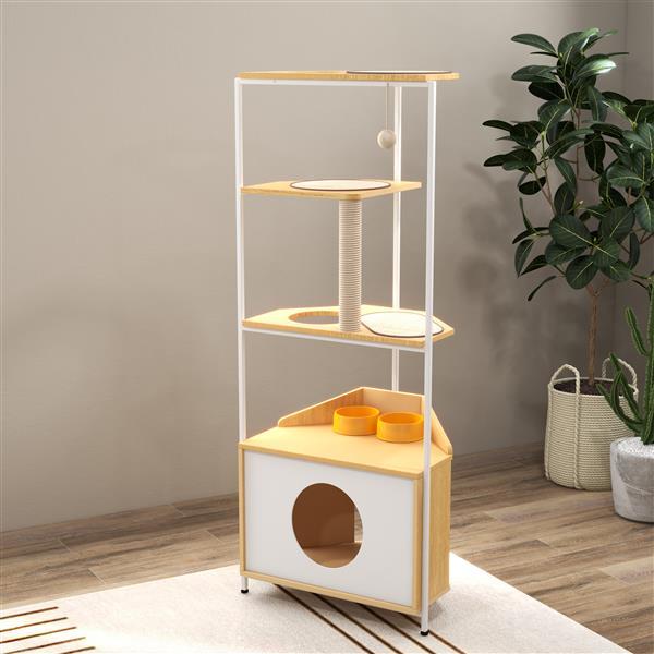 Crystal Corner Cat Tower