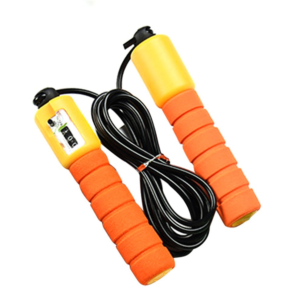 Skipping Rope With Counter Adjustable Length